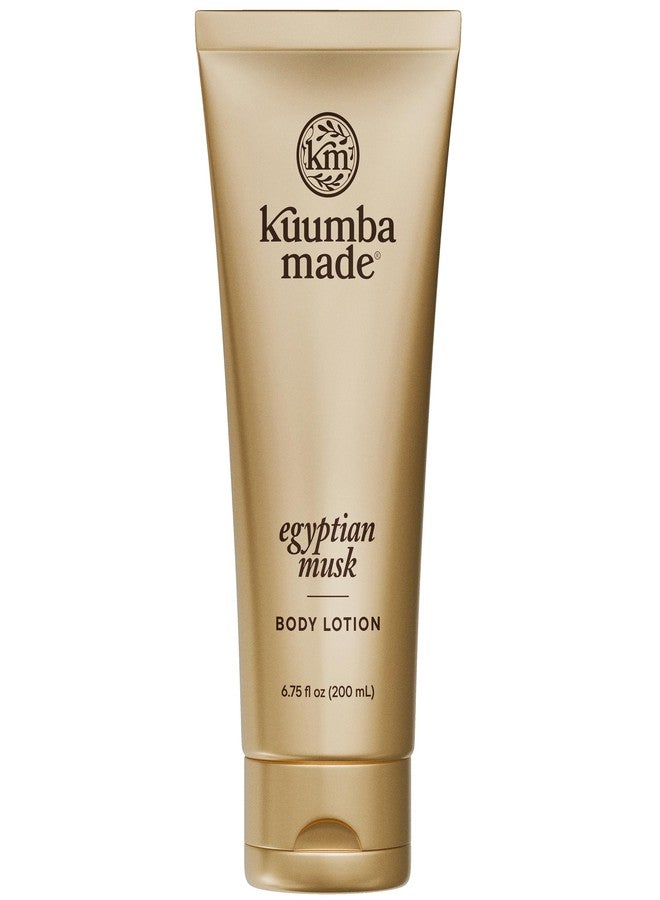 Kuumba Made Egyptian Musk Body Lotion, Hydrating Daily Moisturizer with Shea Butter & Botanical Oils, Vegan, 6.75 Oz - Image 1